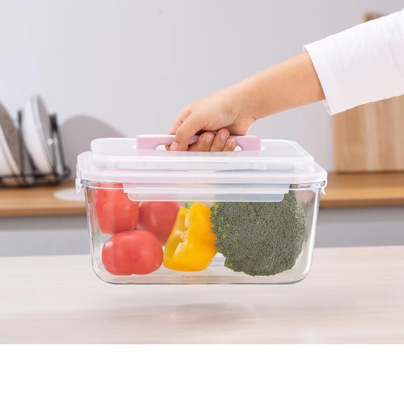 Chubang Heat-Resistant Glass Storage Container with Lid, 2200ml
