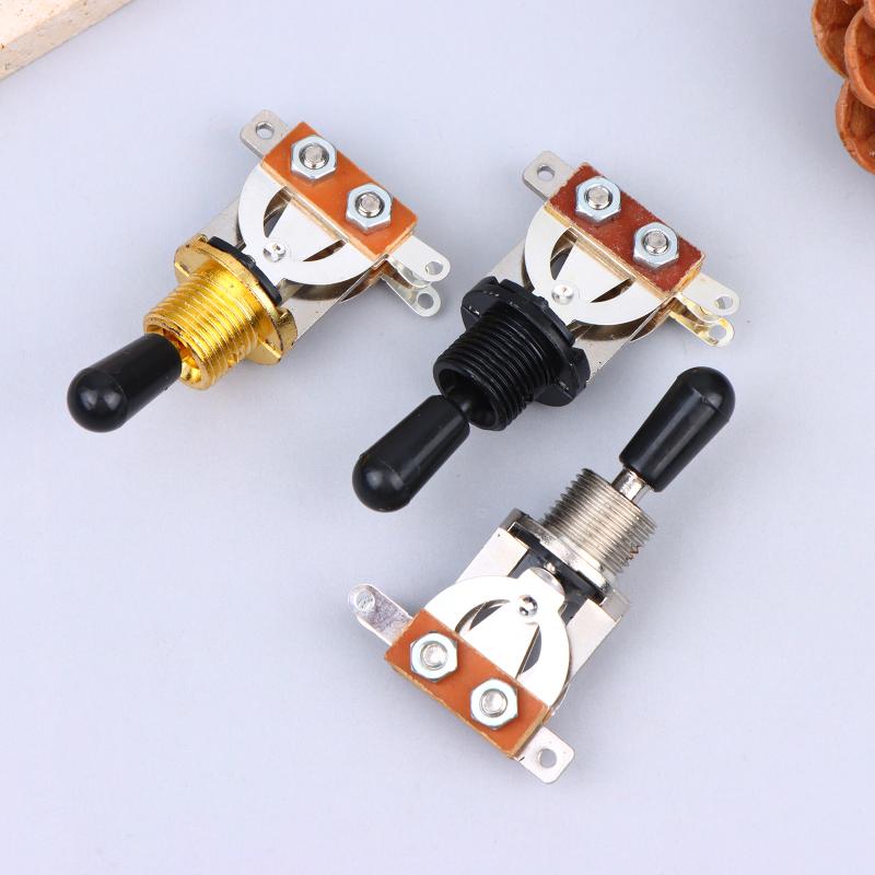 3 Way Toggle Switch For Electric Guitar 3 Gear Switch With Tip Cap Electric Guitar Pickup Selector Switch Accessories