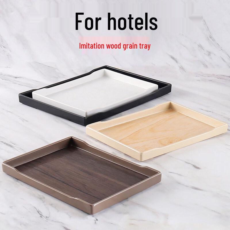 Rectangular Melamine Serving Tray