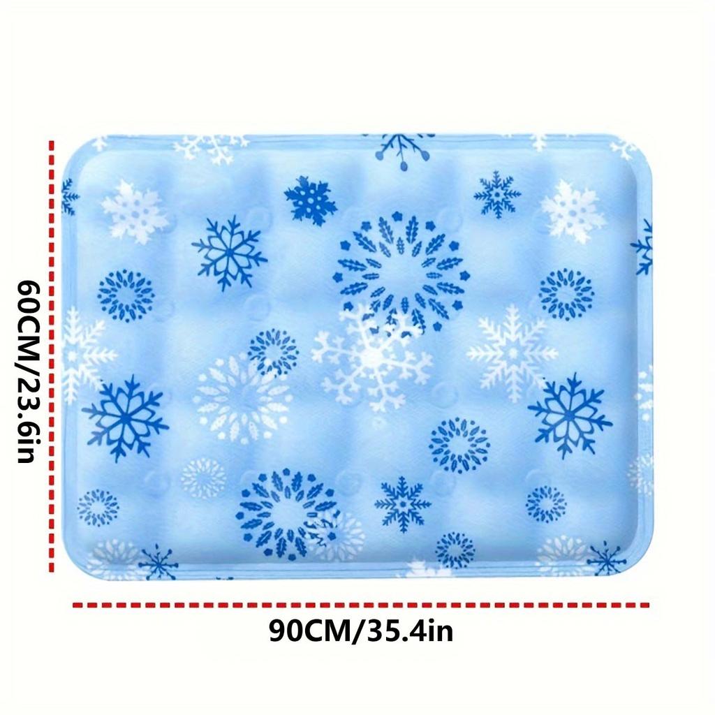Pet Cooling Mat Ice Gel Self-Watering Cooling Pad Waterproof Wear-Resistant Floor Mat Durable Pet Cold Bed Cushion for Dog & Cat