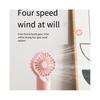 Portable Handheld Spray Fan Water Spray Mist Fan Student Dormitory  Fan Summer Supplies Outdoor Cooling Tool,White