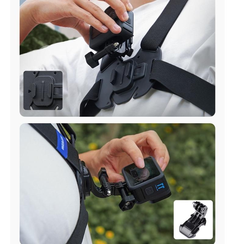 Chest Strap Mount Belt for  10 9 8 7 6 5 Action 3 2 Action Camera Chest Harness Mount Adapter Holder Accessories