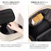 LEAFEEL Makeup Pouch with Large Cosmetic Bag with Removable Trip Skincare Makeup Brush Cleaning Tool "Chic" Mirror, Portable, Capacity, Vanity-Style