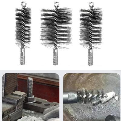 Kit Escova para Caldeira Conjunto de Limpeza de Chaminé Escova para Tubo de Fogão
