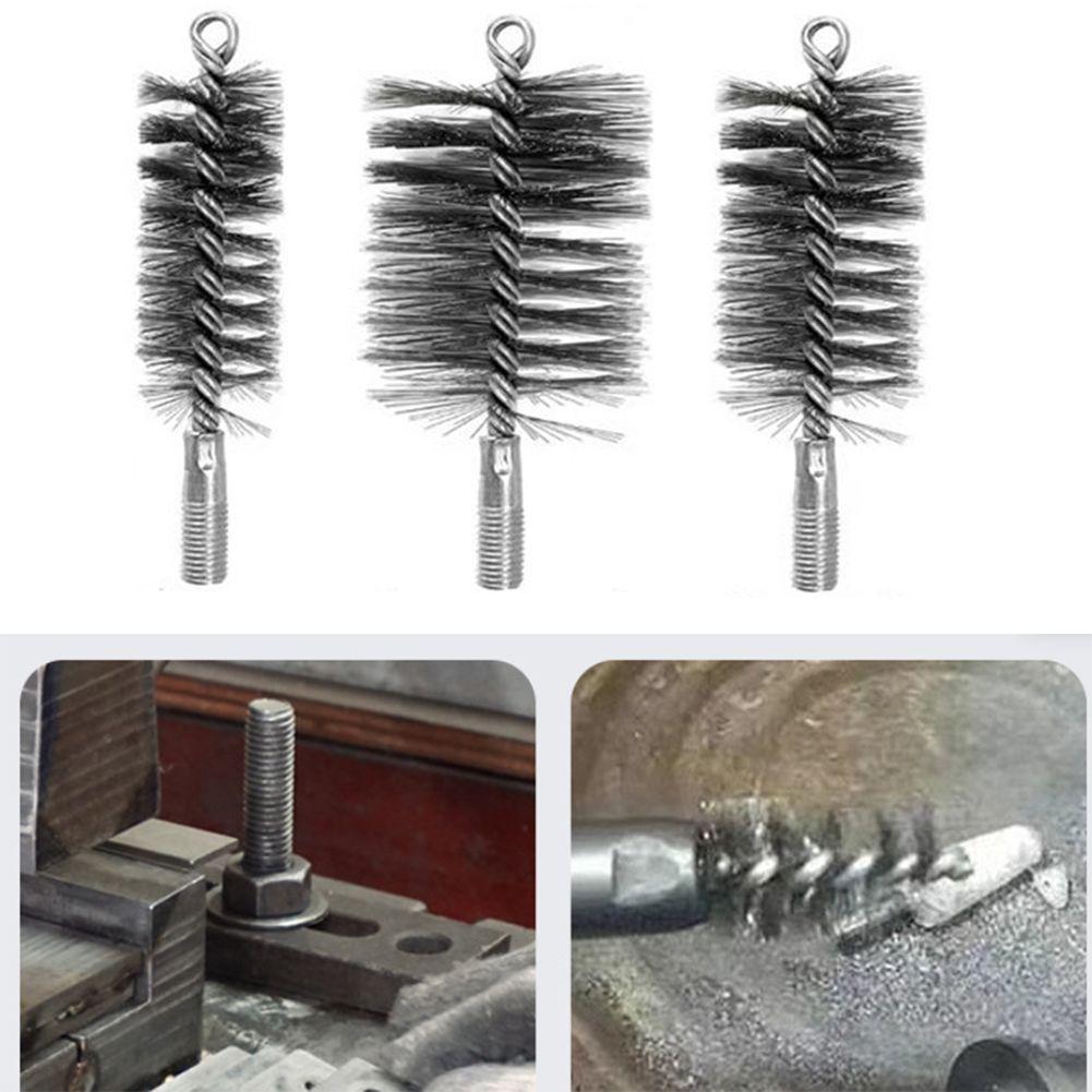 Boiler Brush Kit Chimney Cleaning Set Stove Pipe Brush