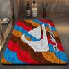 Surf Brand Q-Quiksilver Floor Mat Rectangle Anti-slip Home Soft Badmat Front Door Indoor Outdoor Mat el Decor Mat