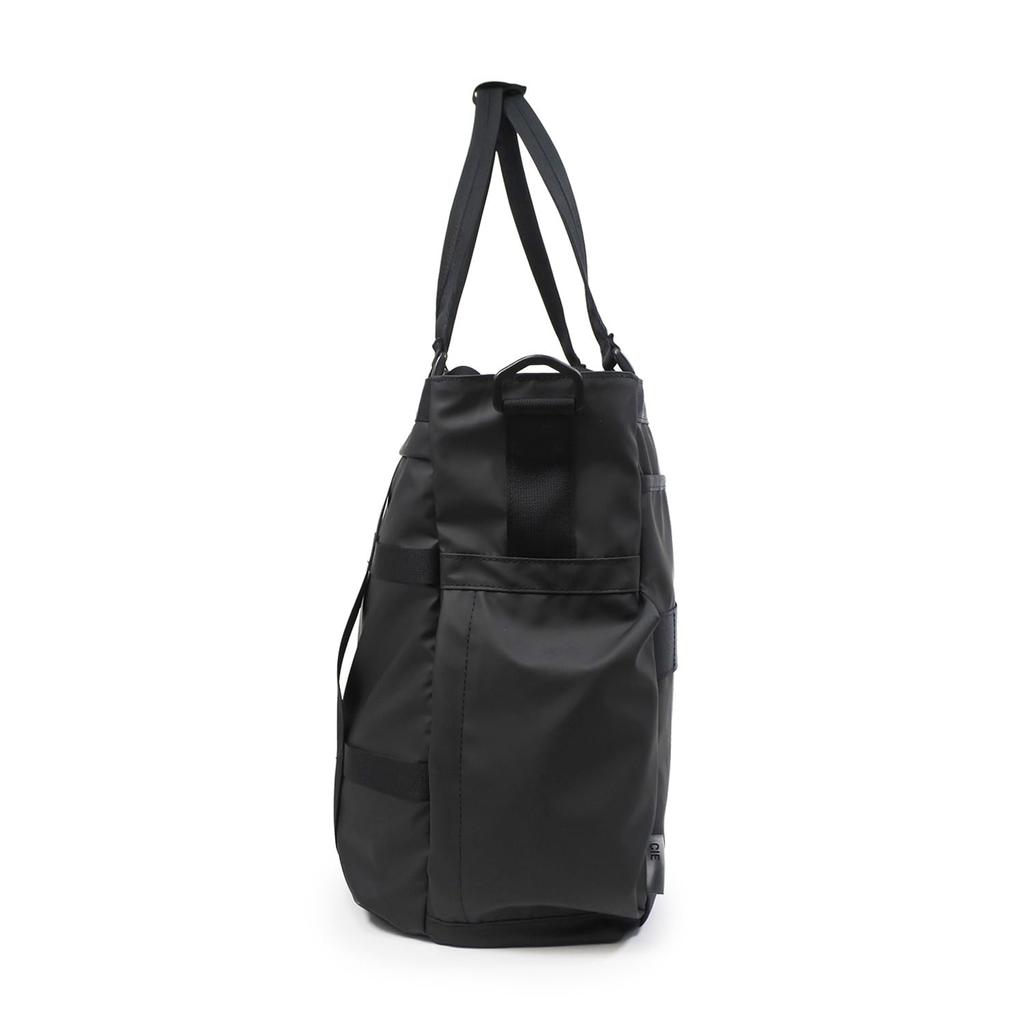 CIE Tote Made In Tote Bag with Laptop Suitable for Men and GRID-3 2-Way Bag, Black. Lightweight, Waterproof, Japan. 2-way 13-inch Storage. Cordura.