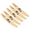 10pcs Nail File Professional Washable Reusable Double Sided Nail Buffer File Manicure Tool (Yellow)
