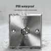 Realand 86-Type Stainless Steel Access Control Exit Button CN plug (adapter included)