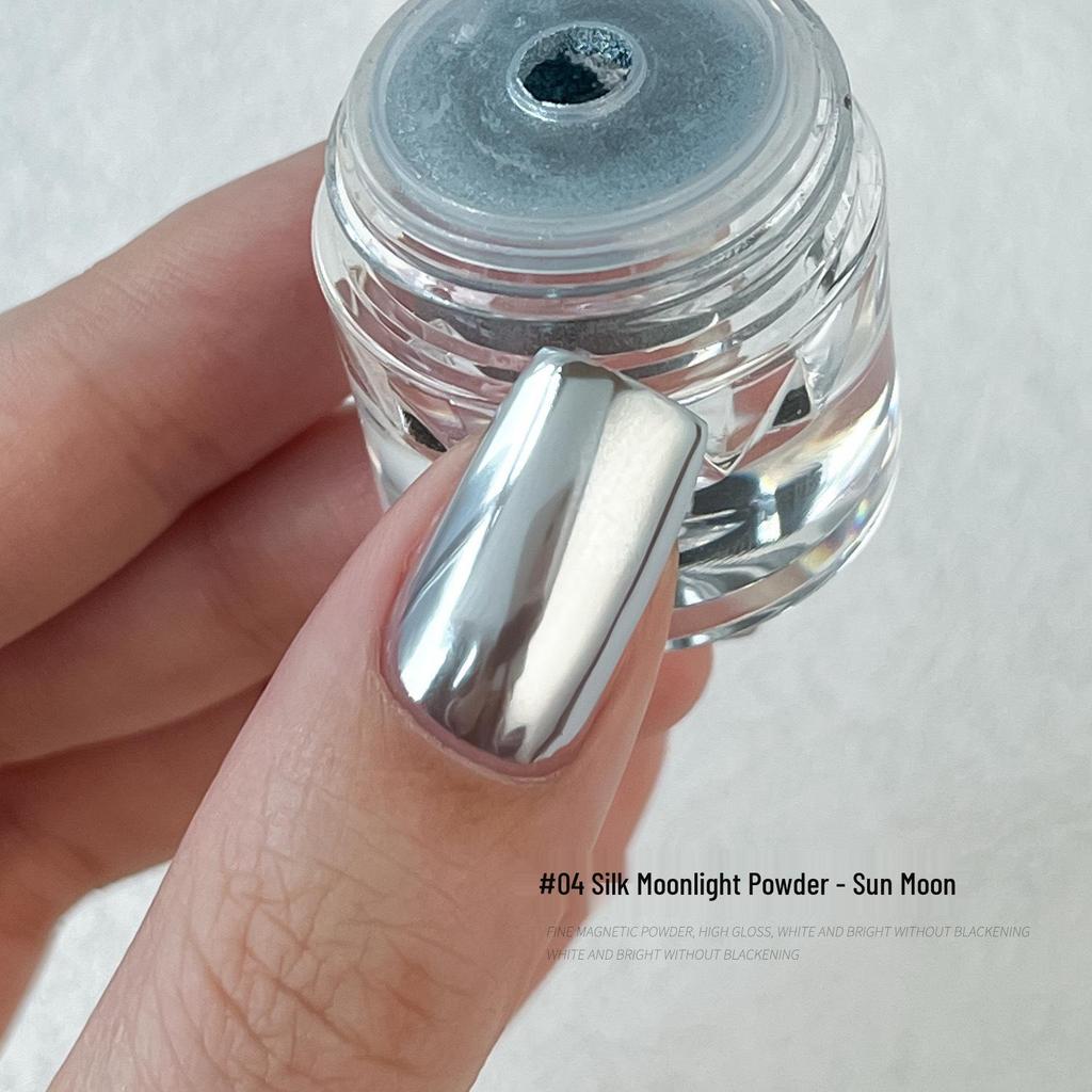 Aurora Magic Mirror Nail Powder - High Gloss Moonlight Silk Art Glitter