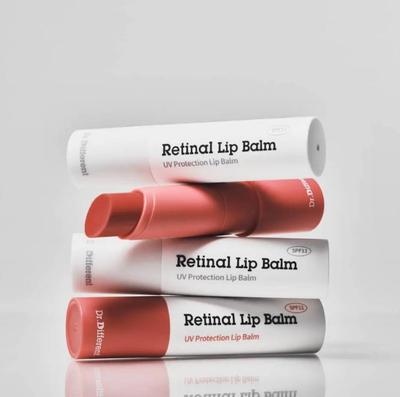 Retinal Lip Balm for Plump and Smooth Lips (Clear & Tinted Rose)