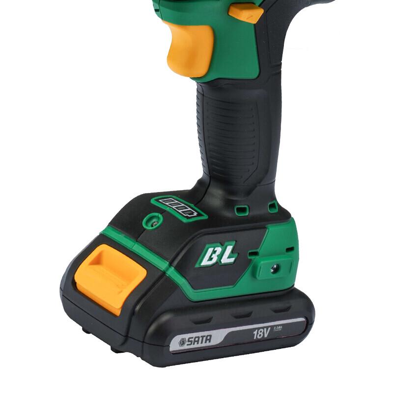 SATA J-Series 18V Brushless Cordless Drill/Driver CN Plug (adapter Included)