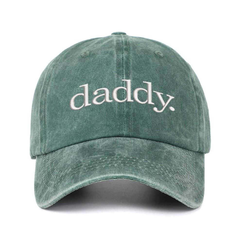 Adjustable daddy. Embroidery Caps Vintage Baseball Cap Fashion Sport Visors Cap  Father's Gift