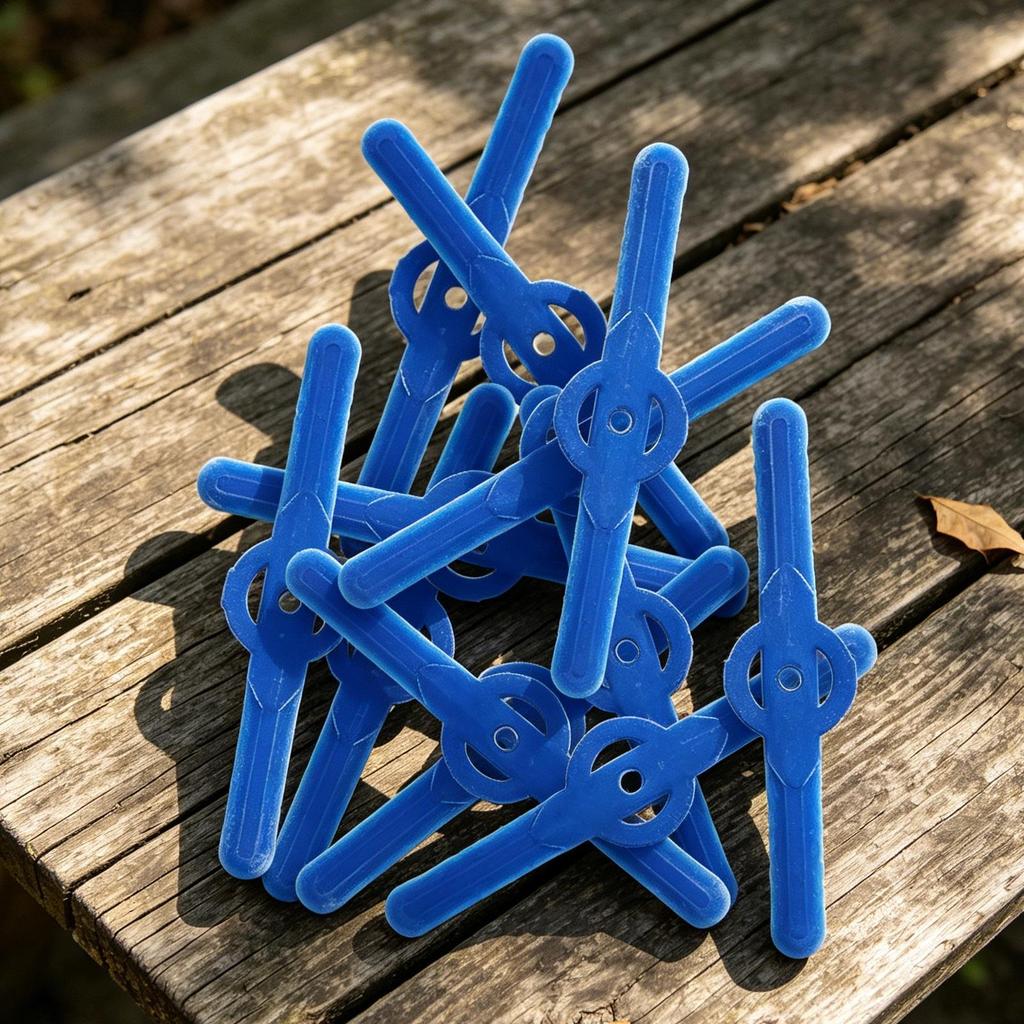 String Lawn Mower Cutter 100 Pieces Heavy Duty Straight-Line Head Straw Cutting Machine Accessories For Garden Yard Porch