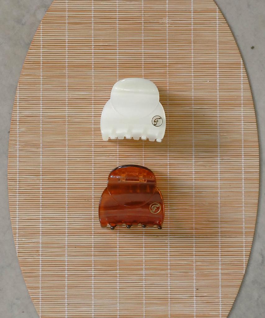 Fromflo (Gift Wrapping) Classic Hair Claw Mini - Brown