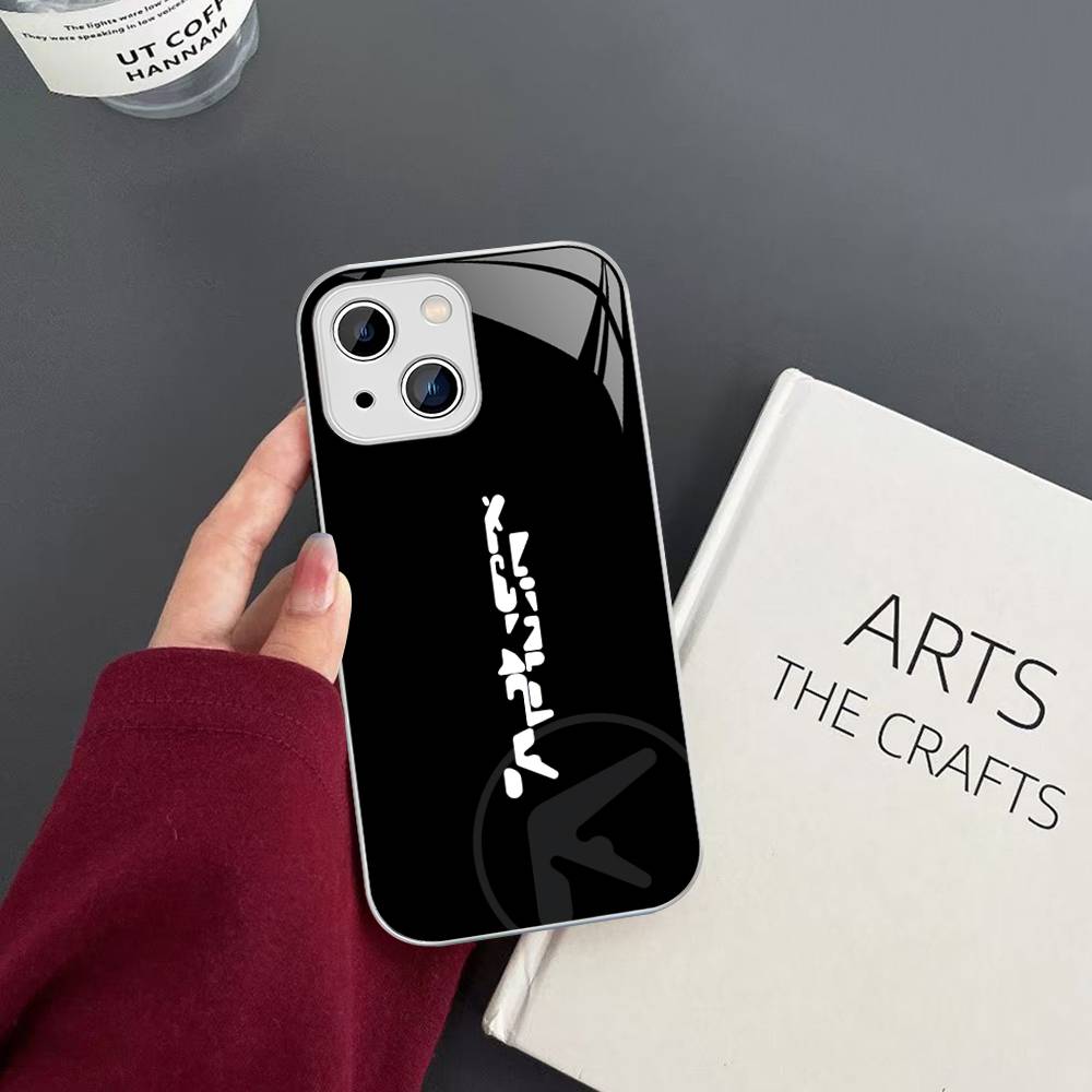 Music Band A-Aphex T-Twin Tempered Glass For Iphone 14 13 12 11 Pro Mini XS MAX 14Plus X XS XR Fundas