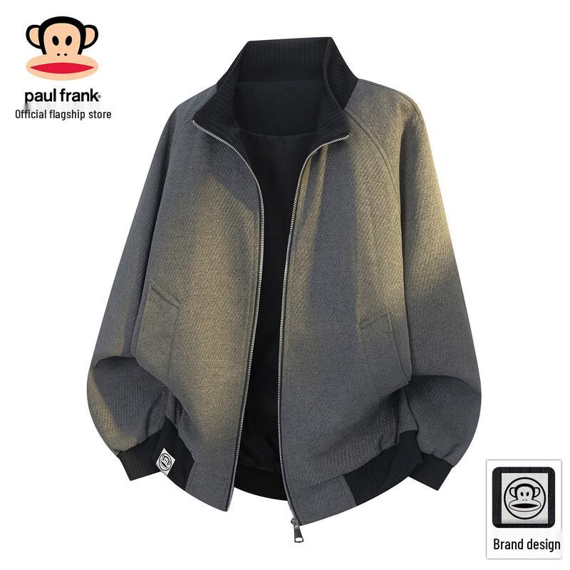 paul frank Men's Vintage Stand-Collar Jacket