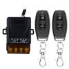 DC 12V 24V 36V 48V Wireless Control Switch 315Mhz Remote Transmitter and 30A 12 Volt Wireless Relay Switch for Home Roller Lind Door for Security