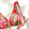 Sexy Print Bikini Damen Zweiteiler Badeanzug Spitze