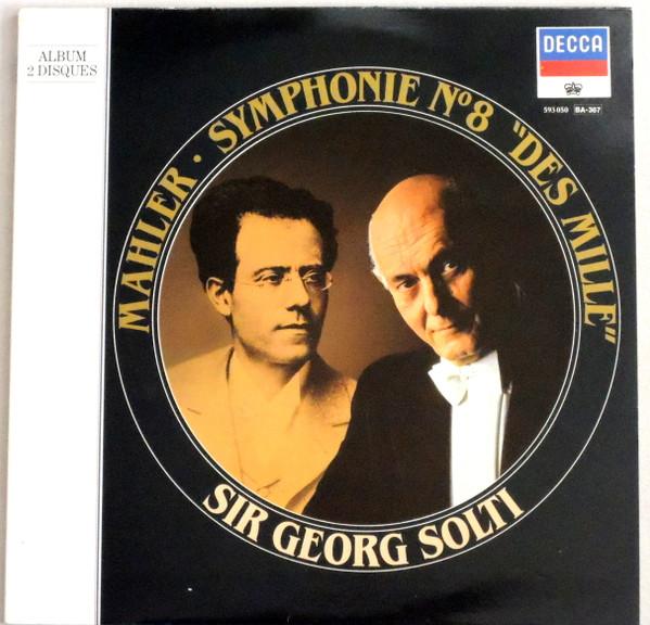 

LP Record GUSTAV MAHLER GEORG SOLTI Symphonie No 8 Des Mille 5930502 Decca France Classical Used