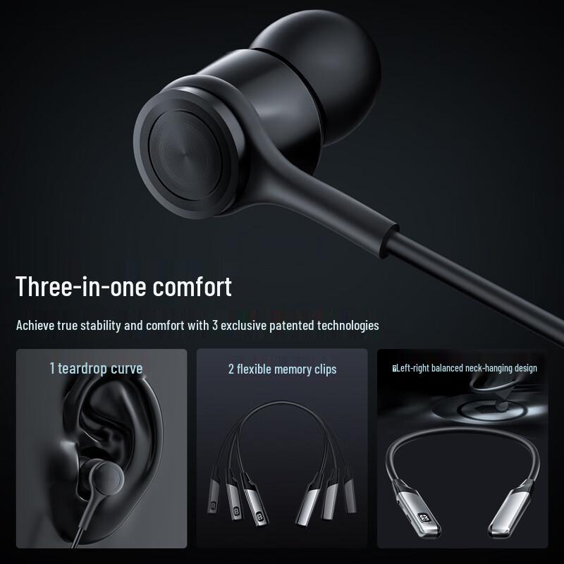 Newmine C59 Wireless ANC Neckband Earphones