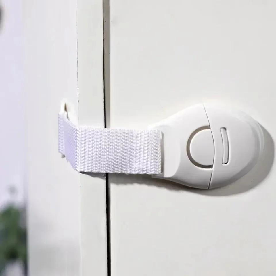 1-10pcs Child Safety Cabinet Lock Baby Security Protection Drawer Door Cabinet Lock Plastic Protection Kids Safety Door Locks