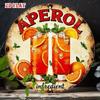 Segno Metallica Aperol Spritz Retro Bar Arte da Parete Vintage Italiano Rotondo Decorazione per Casa Caffè