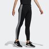 Adidas Letter Print Striped Vintage Casual Sports Pants Women Bottoms Black H36755
