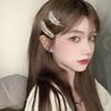 Feather Hair Clips, Side-bun Hair Clips, Elegant Name Lady Hairstyle Side-bun Hair Accessory Headwear