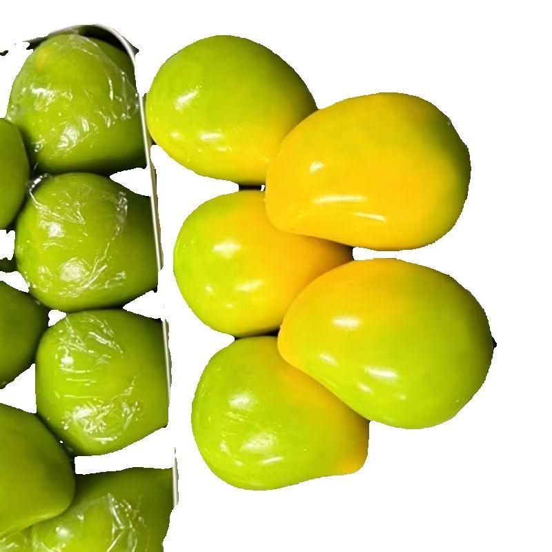 Favorite Toy Handmade Crispy Mango Stress Ball Squeeze Toy, Color-Changing Mango Squishy Fidget Ball, Asmr Sensory Stress Relief Toy