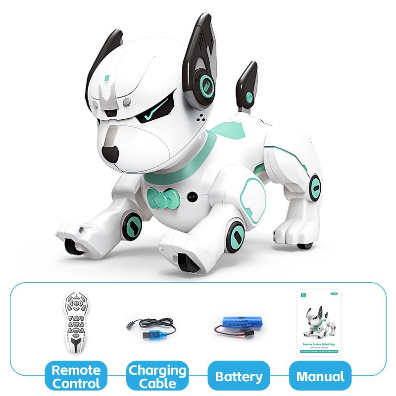 Intelligent Robot Puppy Interactive Toys Radio Control Dog Remote Control Pet Smart Robots Animals Toy Birthday Gifts for Kids