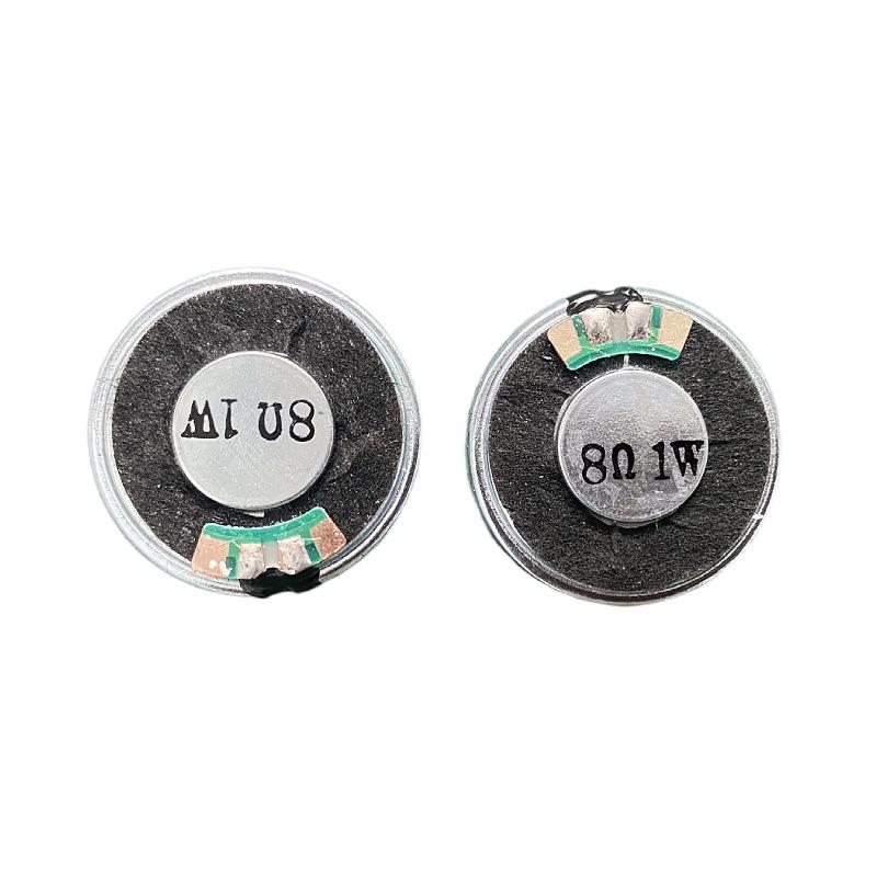 28mm 8 Ohm 1W Iron Shell Internal Magnet Speaker for Smart Home, Projector, and Electric Vehicle Horns