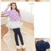 Leggings 300g Ispessiti in Velluto Plus da Donna Taglie Forti Velluto Perla Pantaloni All-in-one Pantaloni Caldi