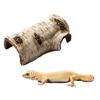 Creative Lifelike Hollow Lizard Hideout Caves Trunk Habitats Tortoise Hideout Small Reptile Caves