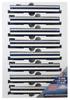 MicroAce N Gauge 0 Series Shinkansen Series NH49 Formation and Hikari Final Model Train 0+1000 Formation, 8-Car Add-On Set, A9657,