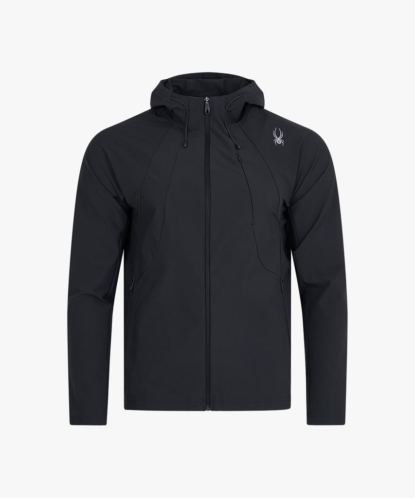 Spyder Men'S Double Face Training Zip-Up Hoodie Splpcnft202Mblk