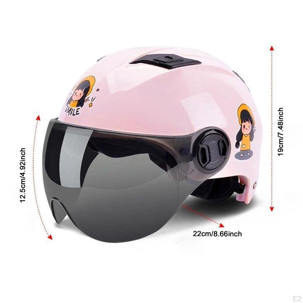 Adjustable Half Helmet for Children Suitable Skateboarding And Cycling
