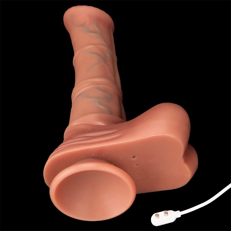 Elektrický koňský penis Teleskopické dildo Ženské sexuální hračky Soukromá masturbace Orgasmus Vibrátor