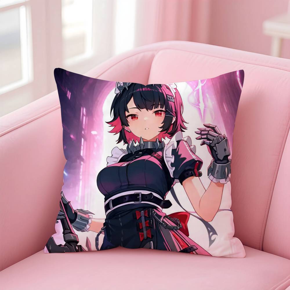 Game Z-Zenless Zone Zero Ellen Joe Pillow Case Pattern Printed Pillowcase For Living Room Sofa Cushion Cover & Bedroom Decor