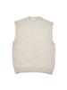 Verno Boucle Vest Knit Ivory