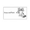 Cartoon Self-adhesive Toilet Sticker PVC Waterproof Wall Sticker Decoration Funny Cartoon Sticke Decorative Stickers