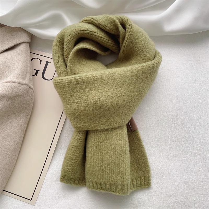 2026 Ladies Cashmere Scarf Women Winter Luxury Solid Color Shawl And Wraps Female Warm Thick Wool Neckerchief Blanket Pashmina