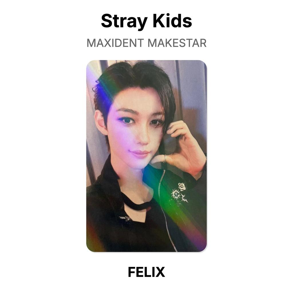 Stray Kids MAXIDENT MAKESTAR Official Photocard