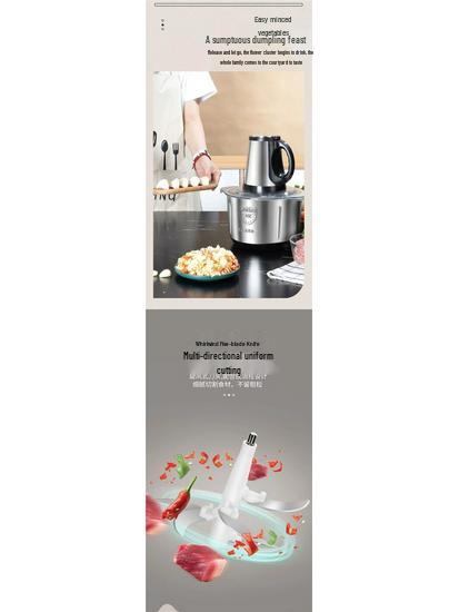 Electric Household Meat Grinder & Dough Mixer