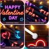Love Party Banner Heart Pattern Valentine's Event Backdrop Happy Valentine's Day Banner Gift Box Design For Photo Shoot Lover's