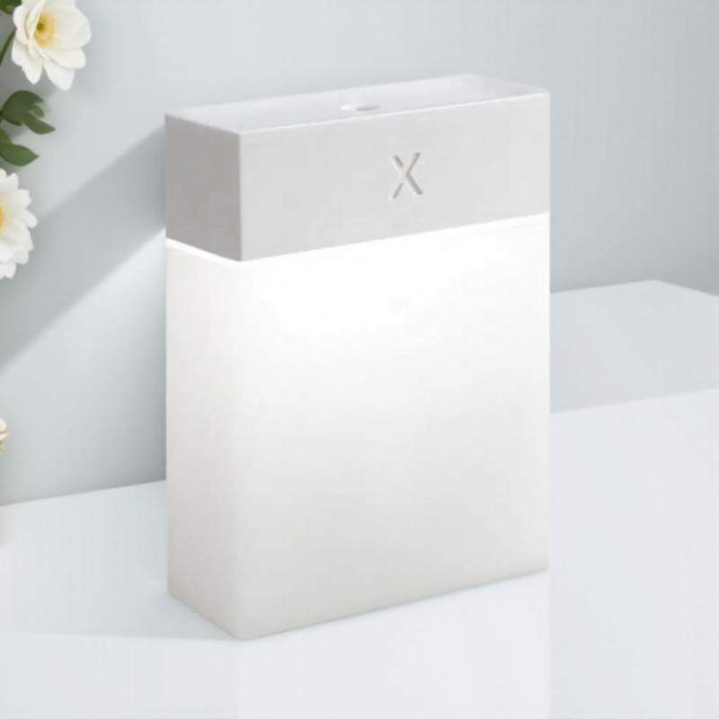 

280ml USB Portable Mini Humidifier Cool Mist Warm Night Light Mute Car Air Humidifier for Bedroom белый