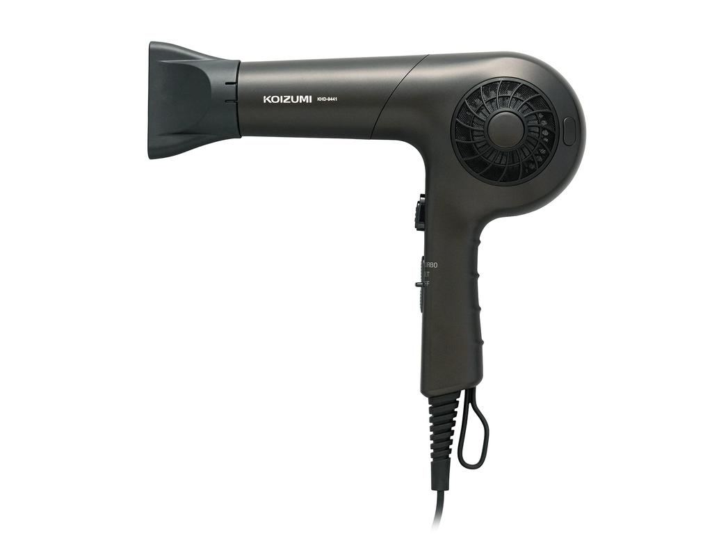 Kozumi Hair Dryer, Negative Ion Sirocco Fan, Dark Gray, KHD-9441/H