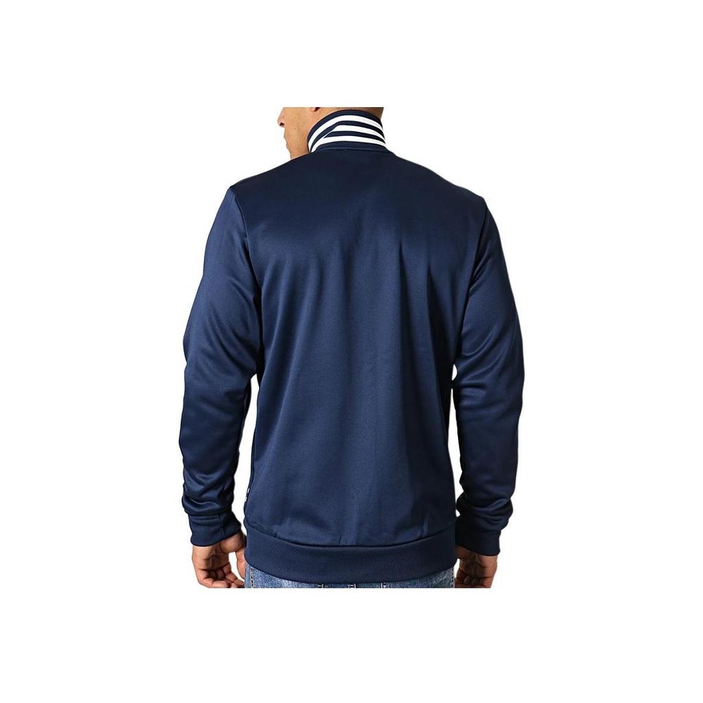 Adidas Real Madrid Sports Logo Stand Collar Jacket Men Outerwear Navy-Blue DX8709