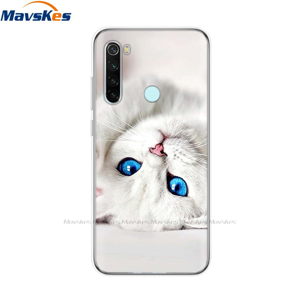 Phone Case for Xiaomi Redmi Note 8T Case 6.3" Silicon Soft TPU Back Cover for Redmi Note 8 8T Note8 Pro Case Protect Shell Coque