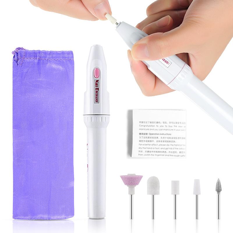 1Pc Nail Art Electric Grinder Mini Nail Art Written Test Nail Grinder